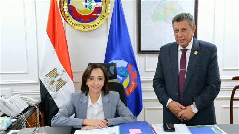 وكيل مديرية التربية والتعليم ومحافظ البحيرة 