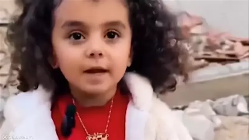 الطفلة الغزاوية ماريا حنون 
