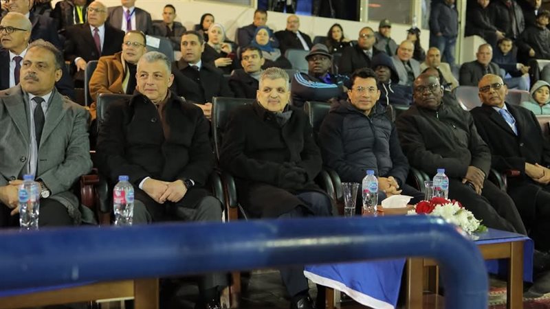 وزير الرياضة في نهائي بطولة كأس الأندية الإفريقية للهوكي