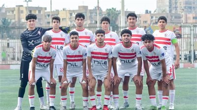 الزمالك يتفوق على الأهلي بثنائية نظيفة في دوري الجمهورية للناشئين 2009