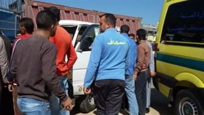 إصابة 8 أشخاص في انقلاب ميكروباص بسمنود بالغربية