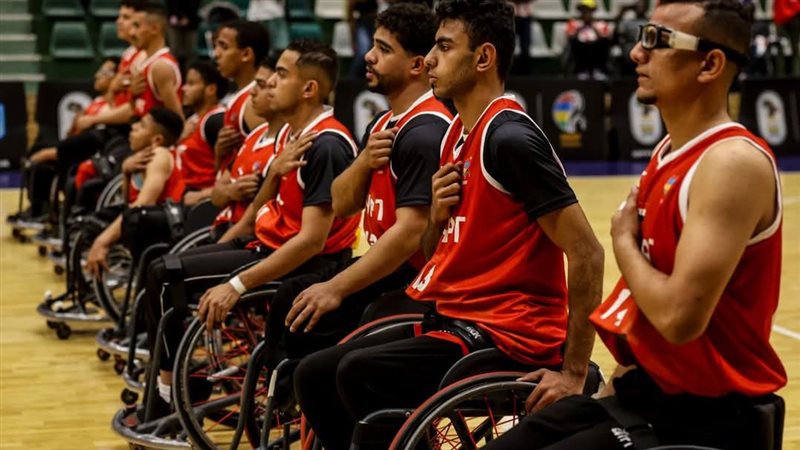 منتخب مصر لكرة السلة كراسي متحركة 