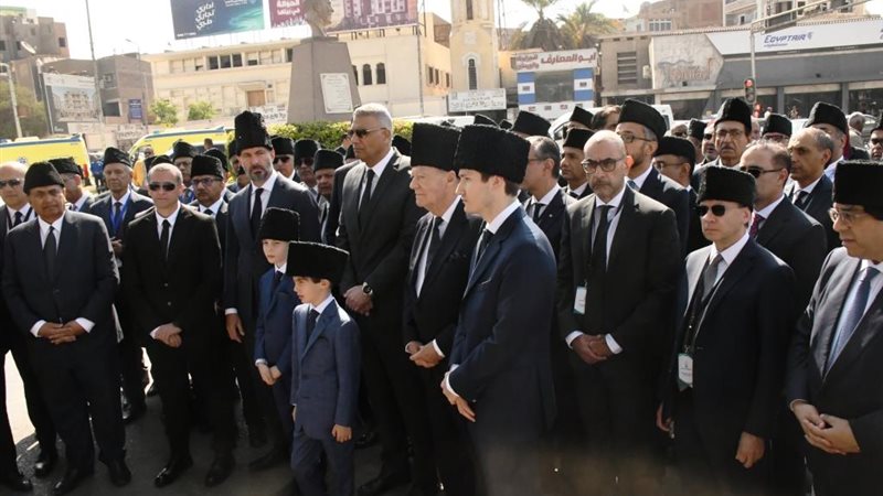 جنازة رسمية للأمير كريم الحسيني الأغاخان الرابع