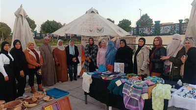 «وحدة أيادي مصر» بالأقصر تنظم معرضاً للحرف اليدوية والتراثية