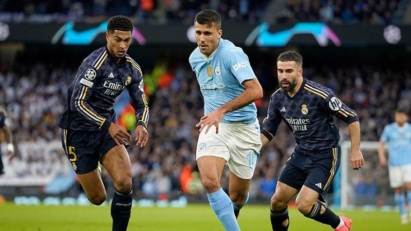 مانشستر سيتي وريال مدريد