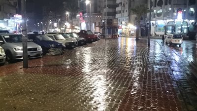 أمطار رعدية تضرب محافظة دمياط.. وتحذيرات عاجلة من الأرصاد (صور)