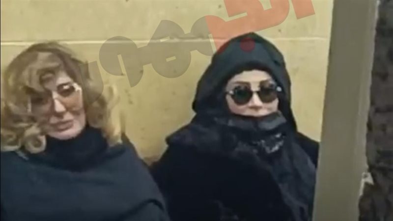 عزاء شقيق الفنانة شهيرة