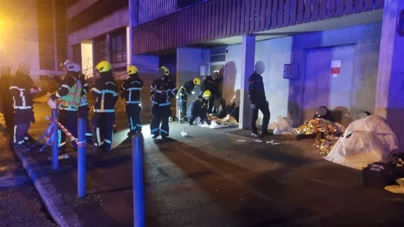 انفجار مدينة جرونوبل الفرنسية