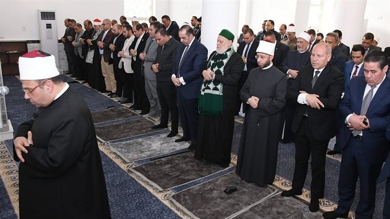 افتتاح مسجد الطاهرة بـ سرايا القبة