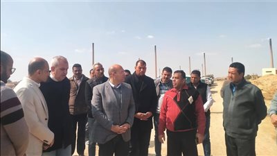 نائب محافظ الجيزة يتفقد المنطقة الصناعية بجرزا للوقوف علي احتياجاتها من الخدمات