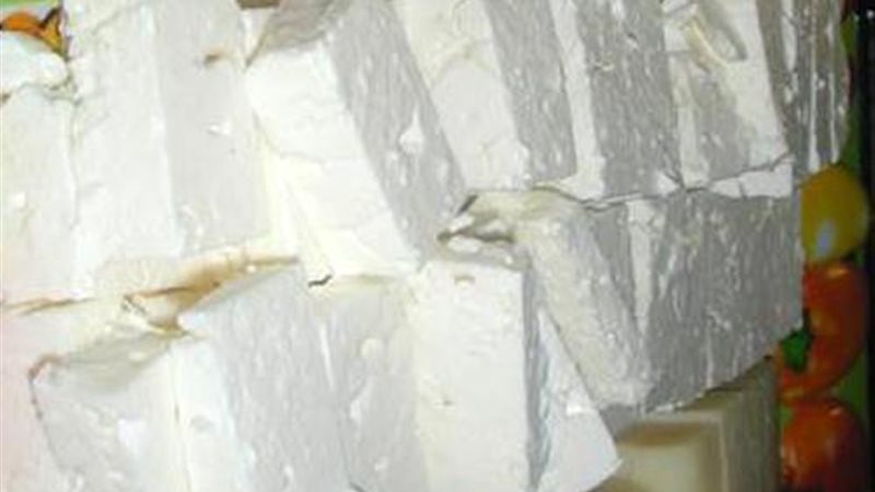ضبط جبن ابيض بالبحيرة 