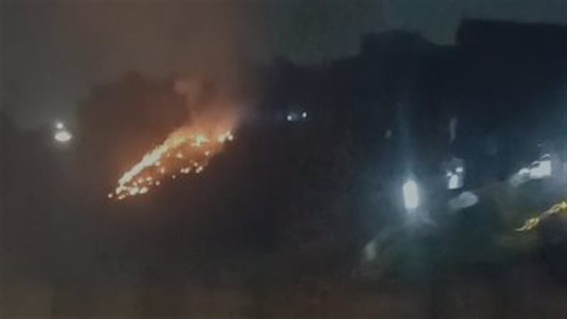 صورة من الحريق 
