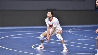 محمد رضا لاعب طائرة الزمالك: التأهل لأولمبياد باريس حلم حياتي