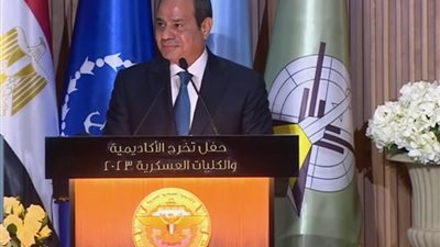 وجه التحية للشهداء وأكد موقف مصر من القضية الفلسطينية.. نص كلمة الرئيس