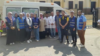«التحالف الوطني» بالمنوفية يبدأ حملة التبرع بالدم لمصابي فلسطين