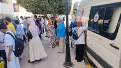 الفيوم.. سباق على التبرع بالدم تضامناً مع الشعب الفلسطيني