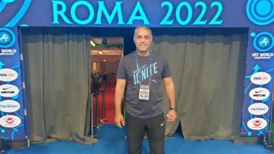 عضو اتحاد المصارعة: وجود كرم جابر في معسكر المنتخب يمنح اللاعبين ثقة