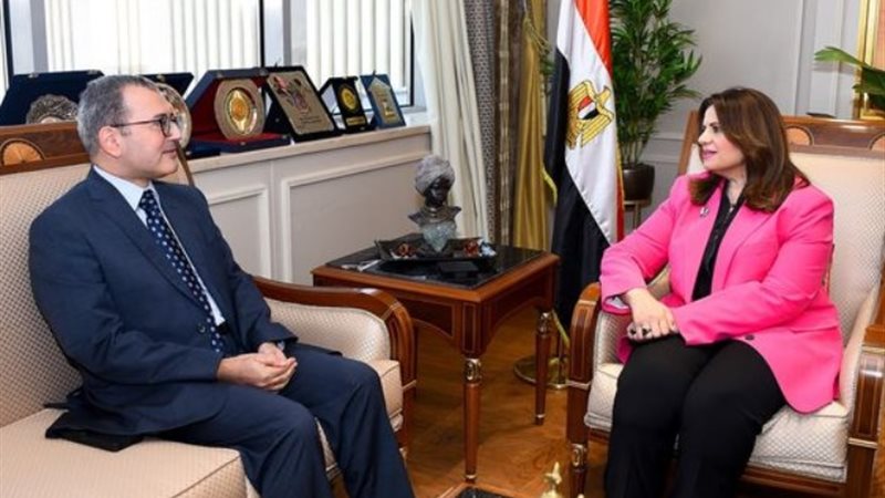 السفيرة سها جندي، وزيرة الهجرة