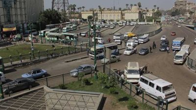 الحالة المرورية لميادين وشوارع محافظتي القاهرة والجيزة