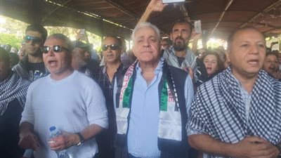 انصراف المتظاهرين من أمام مسجد مصطفى محمود