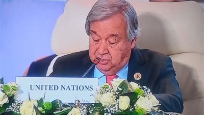 «جوتيريش»: ما يحدث في حق الفلسطينيين يجب أن يتوقف