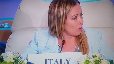 قمة القاهرة للسلام.. رئيسة وزراء إيطاليا: حماس مسؤولة عن التصعيد في غزة