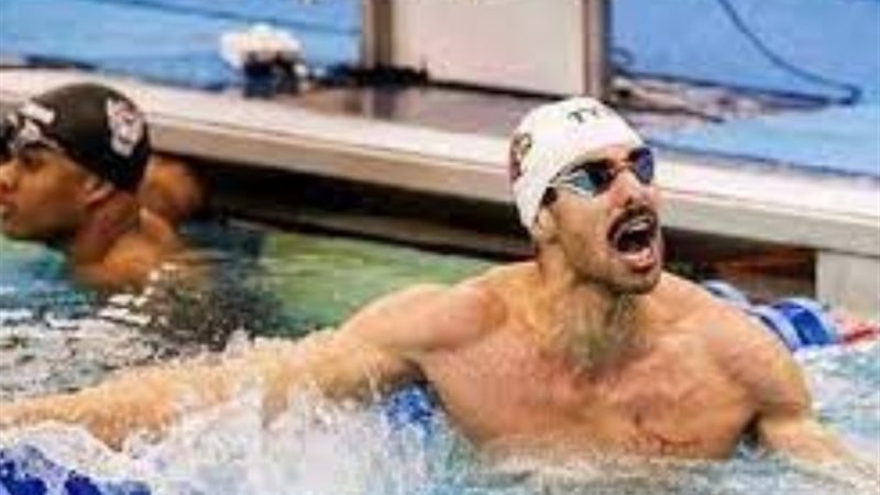 عبد الرحمن سامح العربي بطل مصر للسباحة