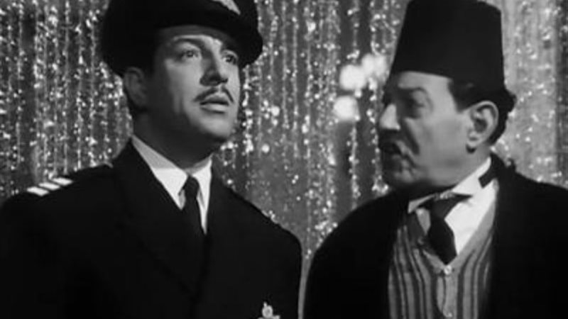 نجيب الريحاني وأنور وجدي