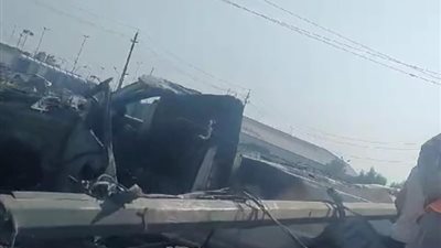 بعد مصرع 4.. أحد الناجين في حادث أطفيح: شفت الموت بعيني على الطريق الصحراوي