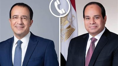 الرئيس السيسي ونظيره القبرصي يبحثان التطورات العسكرية الإسرائيلية فى غزة