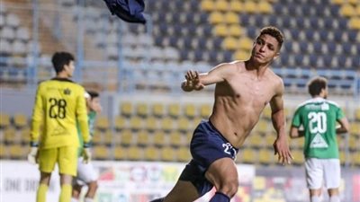 أوفا يسجل الهدف الثاني لإنبي في شباك الزمالك