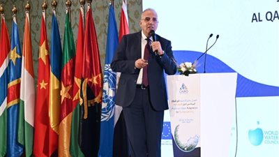 «وزير الري »: 74% من الكوارث الطبيعية مرتبطة بالمياه سواء الفيضانات أو الجفاف