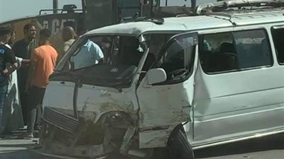 7 إصابات في حادثين مروريين بطريق مصر الفيوم الصحراوي