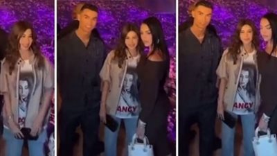 هل غارت جورجينا من نانسى عجرم فى افتتاح موسم الرياض؟