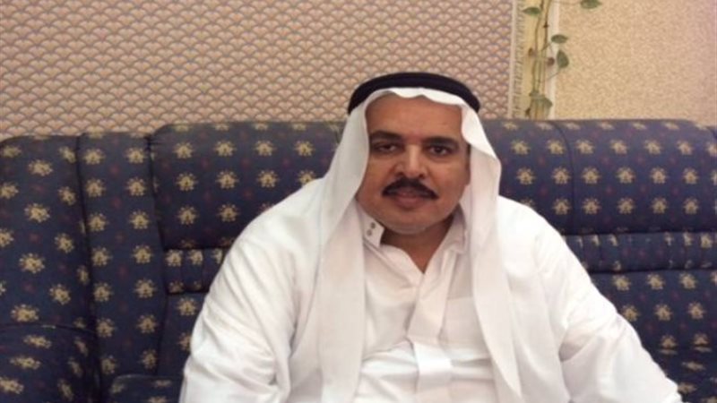 الشيخ ناصر أبو بريك شيخ قبيلة مزينة في دهب بجنوب سيناء