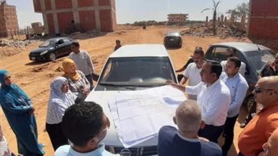 رئيس جهاز مدينة الشروق يتابع أعمال منطقة الرابية المضافة للمدينة