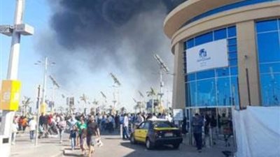 اندلاع حريق داخل 
