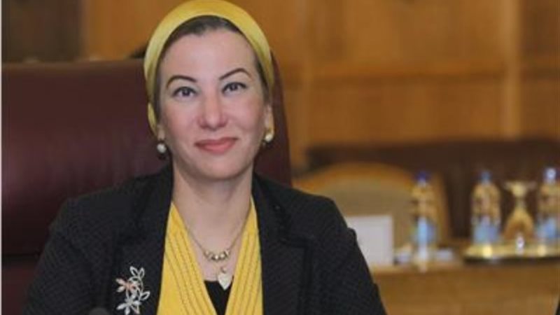 وزيرة البيئة
