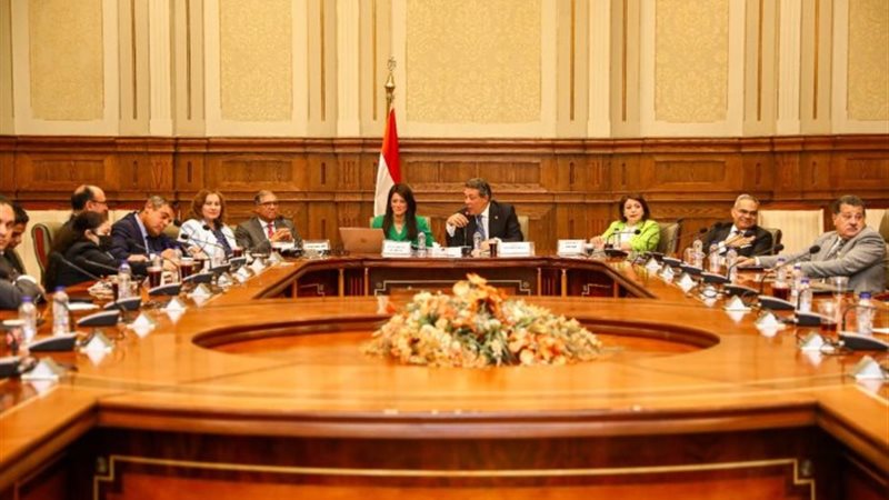 جانب من اجتماع الدكتورة رانيا المشاط