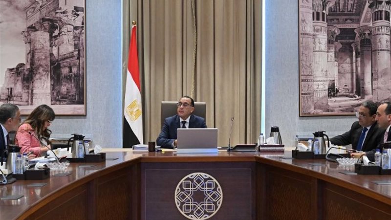 مدبولى خلال الاجتماع