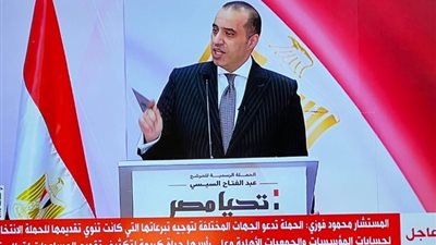 المستشار محمود فوزي: لا مجال لتأجيل الانتخابات الرئاسية
