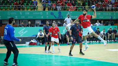 مباراة الأهلي والخليج السعودي في مونديال الأندية لكرة اليد
