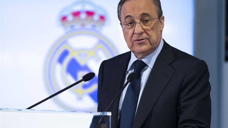 فلورنتينو بيريز رئيس نادي ريال مدريد