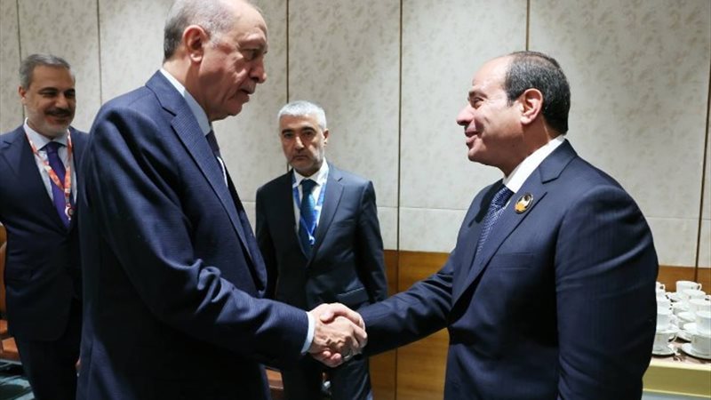 الرئيس السيسي ونظيره التركي - أرشيفية