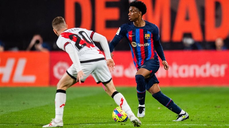 برشلونة ورايو فاليكانو