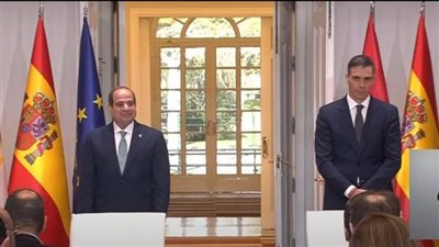 نص كلمة الرئيس السيسي خلال المؤتمر الصحفي مع رئيس الوزراء الإسباني