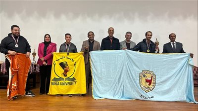 «سوهاج» تحصد المركز الأول فى تنس الطاولة بألعاب جامعات الجنوب (صور)