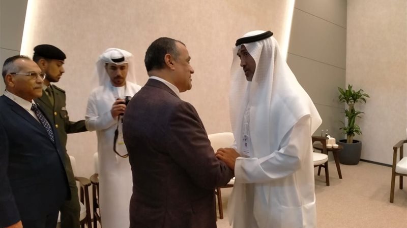 وزير الإنتاج الحربي خلال فاعليات المعرض
