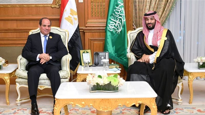 الرئيس السيسي و ولي العهد السعودي