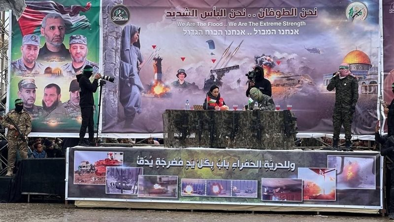 تسليم المحتجزين الإسرائيليين من رفح 